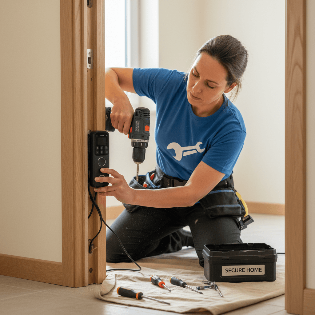 Changement de serrure